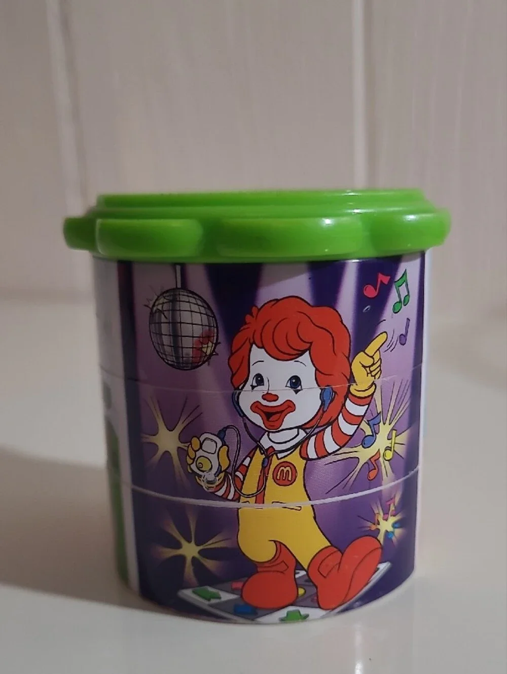 McDonalds Baby Ronald rotating counting puzzle toy 2008